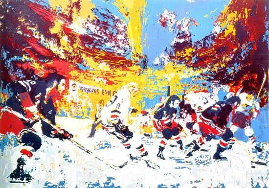 Leroy Neiman Ice Men
